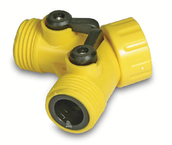 PLASTIC GARDEN HOSE Y VALVE (CAMCO)
