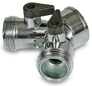 METAL GARDEN HOSE Y VALVE (CAMCO)