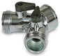 METAL GARDEN HOSE Y VALVE (CAMCO)