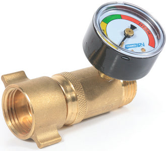 WATER PRESSURE REGULATOR W/GAUGE (CAMCO)