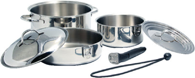 STAINLESS STEEL NESTING COOKWARE (CAMCO)