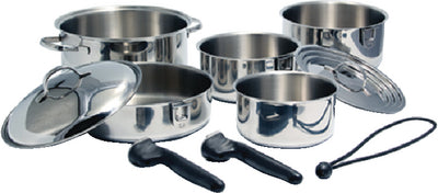 STAINLESS STEEL NESTING COOKWARE (CAMCO)