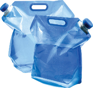 EXPANDABLE WATER CARRIER BLUE/CLEAR (CAMCO)