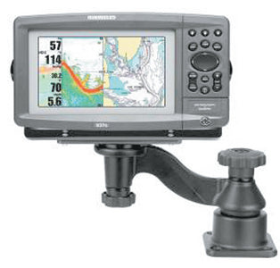 RAM® SINGLE SWING ARM MOUNT SYSTEM WITH UNIVERSAL FISHFINDER PLATE (RAM MOUNTS)