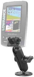 RAM® MOUNT FOR LOWRANCE ELITE-4, HOOK-4 & MARK-4 SERIES (RAM MOUNTS)