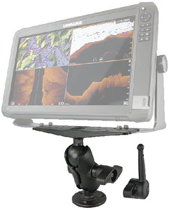 RAM® HEAVY DUTY UNIVERSAL FISHFINDER MOUNT WITH SHORT ARM AND WRENCH (RAM MOUNTS)