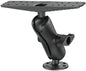 RAM® HEAVY DUTY UNIVERSAL FISHFINDER MOUNT WITH 11" x 3" PLATE (RAM MOUNTS)