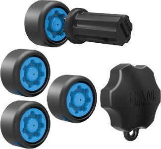 MIXED COMBINATION RAM® PIN-LOCK™ SECURITY KIT (RAM MOUNTS)
