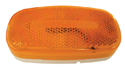 180 PIRANHA LED OVAL CLEARANCE & SIDE MARKER LIGHT WITH REFLEX (ANDERSON MARINE)