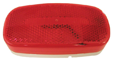 180 PIRANHA LED OVAL CLEARANCE & SIDE MARKER LIGHT WITH REFLEX (ANDERSON MARINE)
