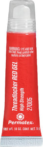 HIGH STRENGTH THREADLOCKER RED GEL (PERMATEX)