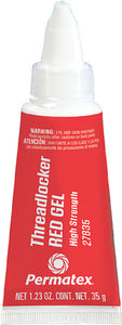 HIGH STRENGTH THREADLOCKER RED GEL (PERMATEX)