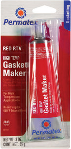 HIGH-TEMP RED RTV SILICONE GASKET MAKER (PERMATEX)