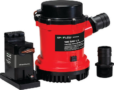 HEAVY DUTY AUTOMATIC BILGE PUMP WITH ELECTRO-MAGNETIC SWITCH (JOHNSON PUMP)