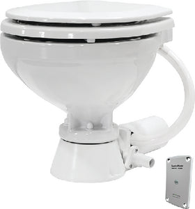 AQUA-T™ 12V COMPACT STANDARD ELECTRIC TOILET (JOHNSON PUMP)