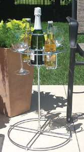 BACKYARD BUTLER™ 5 'N ONE BEVERAGE STAND (OUTDOORS UNLIMITED)