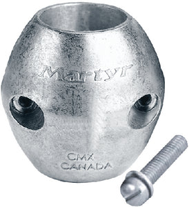 STREAMLINED SHAFT ANODE - WITH SLOTTED SCREW (MARTYR ANODES)