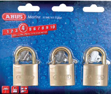 SOLID BRASS PADLOCK (ABUS LOCK)