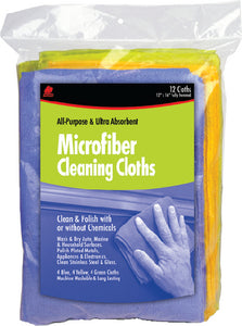 MICROFIBER CLEANING CLOTHS (BUFFALO INDUSTRIES)