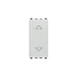 Switch: 2P 2-Way Push Button Next Silver, Eikon