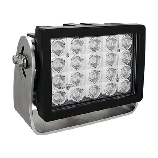 Imtra Offshore 20-LED Marine Deck Light 11-65VDC, 140W, 30 x 65°, Black Finish, IP68/69K