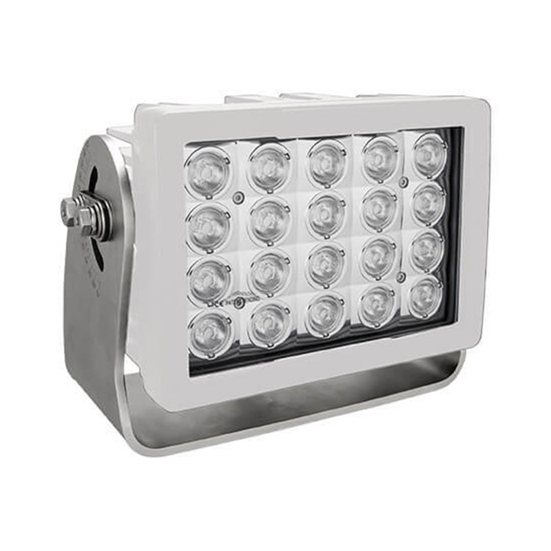 Imtra Offshore 20-LED Marine Deck Light 11-65VDC, 140W, 30 x 65°, White Finish, IP68/69K