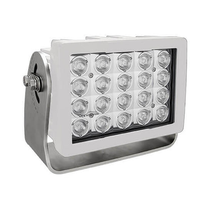 Imtra Offshore 20-LED Marine Deck Light 11-65VDC, 140W, 40°, White Finish, IP68/69K