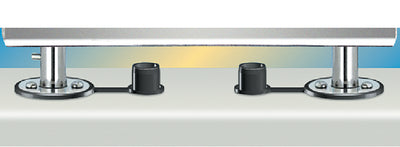 DUAL LOCKING DECK SOCKET MOUNT - HEAVY DUTY (MAGMA)