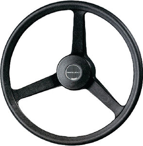 BLACK STEERING WHEEL (UFLEX)