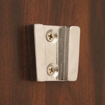 Chrome Wall Bracket for 6", 7", 8" Bells #6000C, 7000C, 8000C