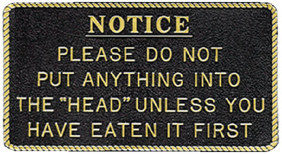 FUN PLAQUE (BERNARD ENGRAVING)