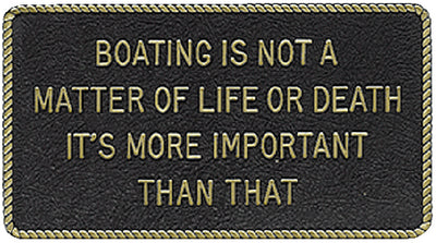 FUN PLAQUE (BERNARD ENGRAVING)