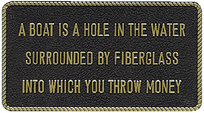 FUN PLAQUE (BERNARD ENGRAVING)