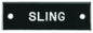 IDENTIPLATE SLING PKG/5