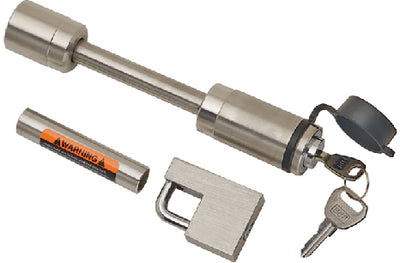 STAINLESS STEEL RECEIVER AND COUPLER LOCK COMBO (BULLDOG)