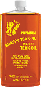 PREMIUM MARINE TEAK OIL (SNAPPY TEAK)