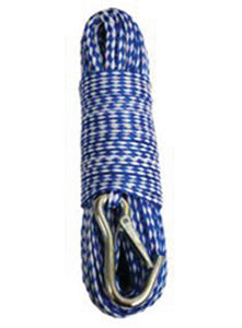 HOLLOW BRAIDED POLYPROPYLENE ANCHOR LINE W/HOOK (ATTWOOD)