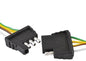 WIRING HARNESS/CONNECTOR 4-WAY FLAT (ATTWOOD)