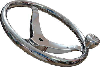 SWR STAINLESS STEERING WHEEL (LEWMAR)