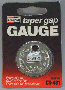 SPARK PLUG GAP GAUGE (CHAMPION SPARK PLUGS)
