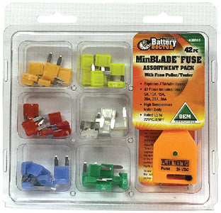 42 PIECE FUSE KIT (BATTERY DOCTOR)
