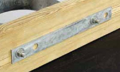 BACKING PLATE/HURRICANE STRAP (TIEDOWN ENGINEERING)