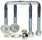 ZINC PLATED SQUARE U-BOLTS (TIEDOWN ENGINEERING)