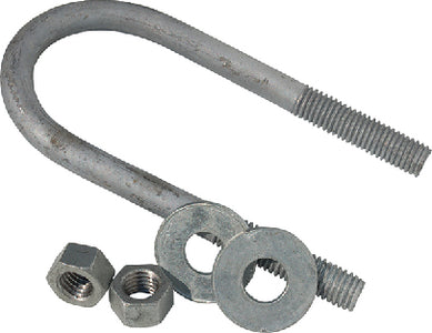 HOT DIPPED GALVANIZED U-BOLTS (TIEDOWN ENGINEERING)