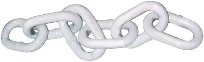 WHITE VINYL CHAIN (ACCO CHAIN)
