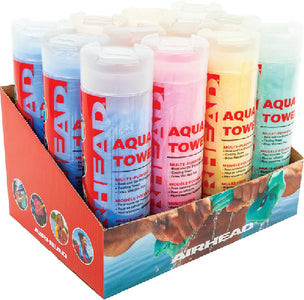 AQUA TOWEL 12 PIECE ASSORTMENT (AIRHEAD)