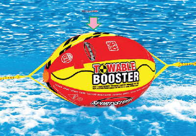 BOOSTER BALL W/ CUSTOM TOW ROPE (AIRHEAD)