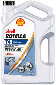 ROTELLA® T4 TRIPLE PROTECTION® HEAVY-DUTY DIESEL MOTOR OIL (SHELL OIL)
