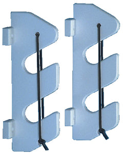 ROD HOLDER WITH BUNGEE & BACKERS (TEAK ISLE)