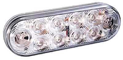 WATERPROOF LED 6" OVAL TAIL LIGHT (WESBAR)